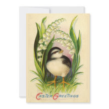 Petite invitation de Pâques pour oiseau
