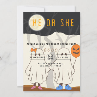 Petite invitation d'Halloween