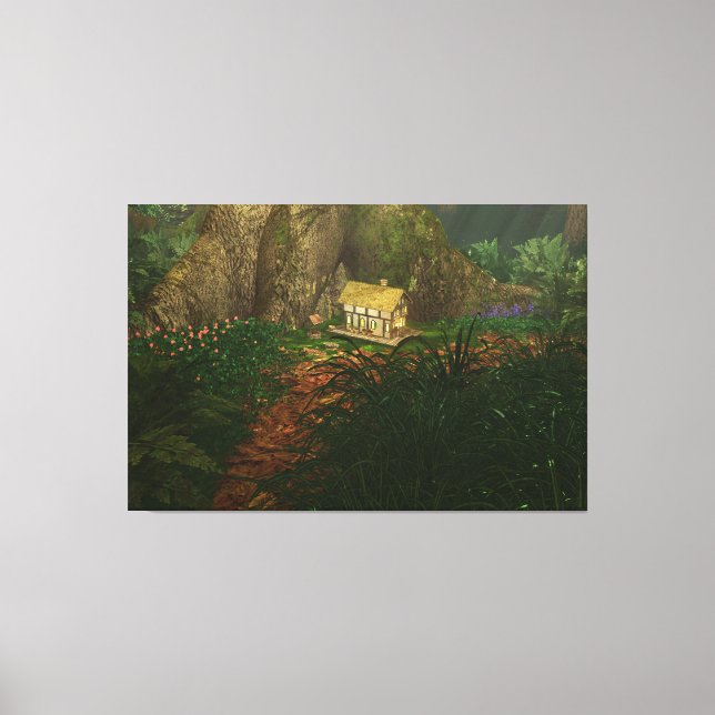 Petite maison dans la toile Big Woods Imprimer (Recto)