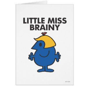 Petite Miss Brainy debout toujours