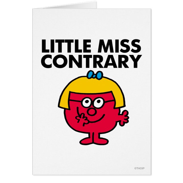 Petite Miss Contraire (Devant)