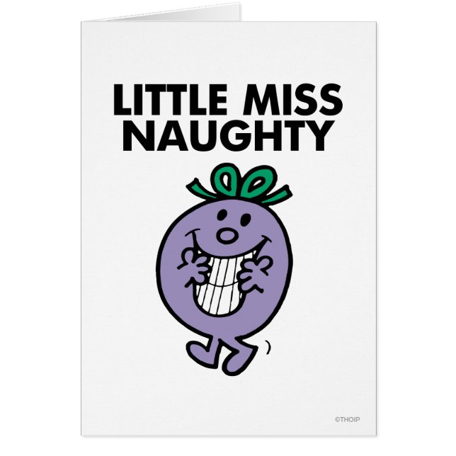 Petite Miss Naughty | Vaste sourire (Devant)