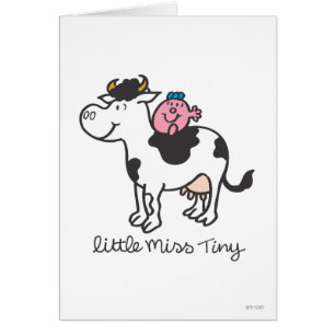 Petite Miss Tiny Vache équitation