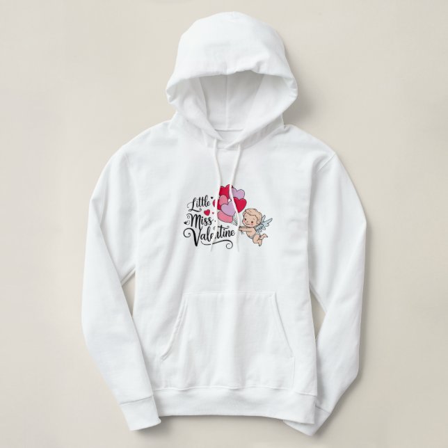 Petite miss Valentine Sweat - shirt à capuche, swe (Design devant)