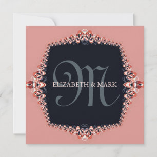 Petite orchidée rose Faire-part de mariage