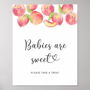 petite pêche - les bébés sont doux affiche