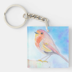 Petite peinture à l'aquarelle Robin