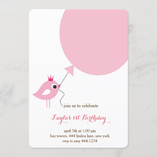 Petite princesse First Birthday Invitation