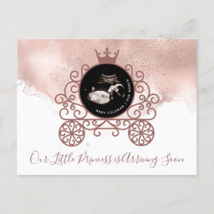 Petite princesse Sonogramme Faire-part de grossess