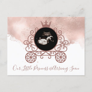 Petite princesse Sonogramme Faire-part de grossess