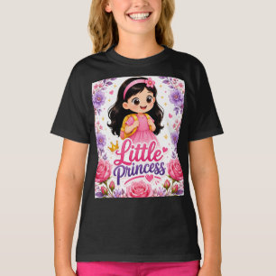 Petite princesse t-shirt mignon pour enfants .