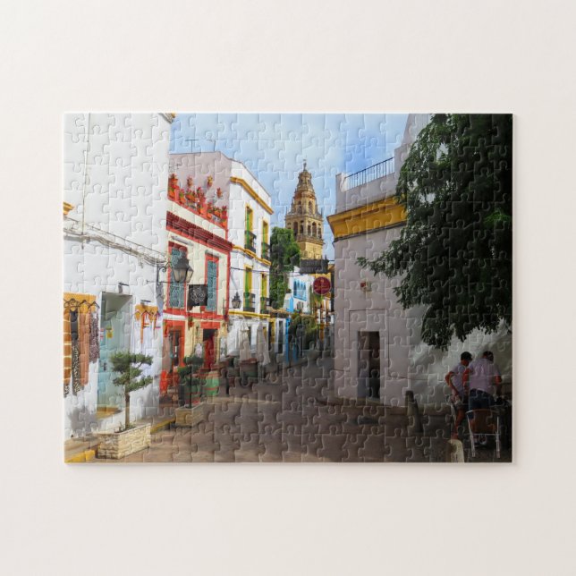 Petite rue à Cordoue, Espagne - puzzle (Horizontal)