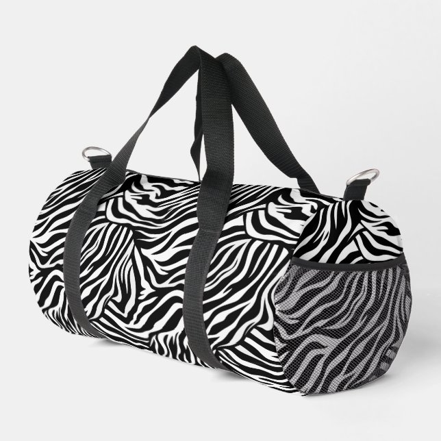 Petite sac double Zebra Imprimer (Coin droit)