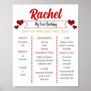 Petite Saint Valentin Anniversaire Poster