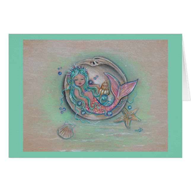 Petite sirène endormie de Renee Lavoie (Devant horizontal)