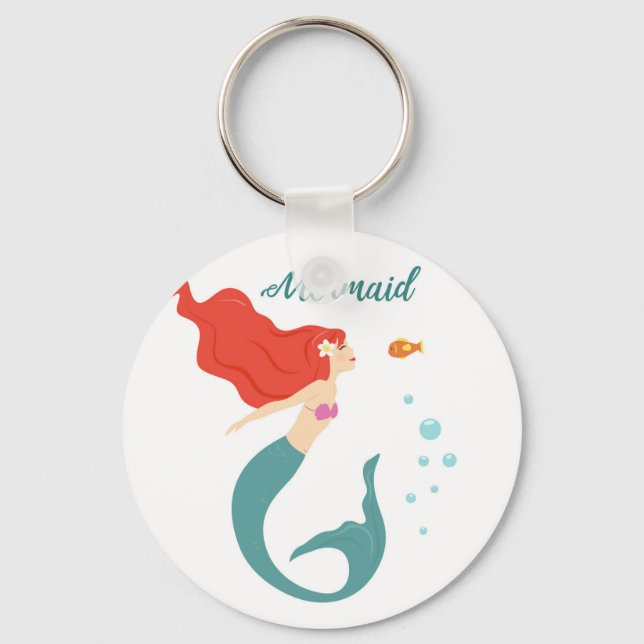 Petite sirène keychain (Front)