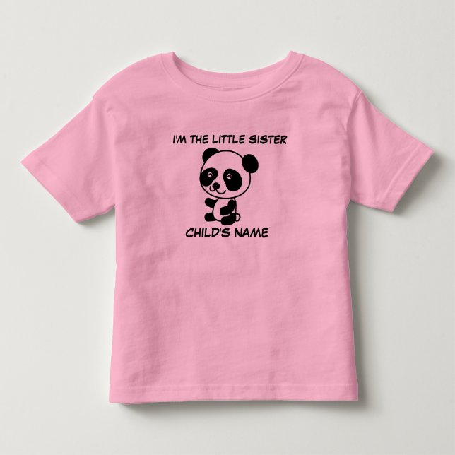 PETITE SOEUR T-shirts personnalisés (Devant)