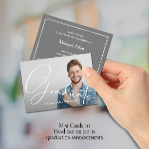 Petite taille MINI 3,5 po X 2,5 po Invitations d'u