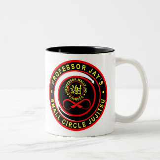 Petite tasse de café de jiu-jitsu de cercle