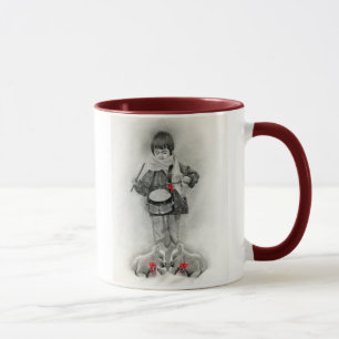 Petite tasse de garçon de batteur