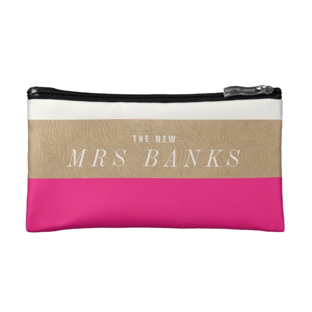 Petite Trousse De Maquillage La nouvelle Mme Hot Pink (Devant)