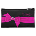 Rose vif NŒUD Diamant Rose vif Noir