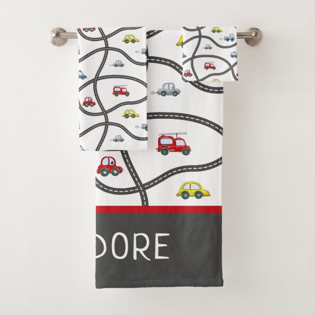 Petite voiture de garçon personnalisée (En situation)