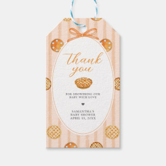 Petites étiquettes de faveur de Baby Shower automn