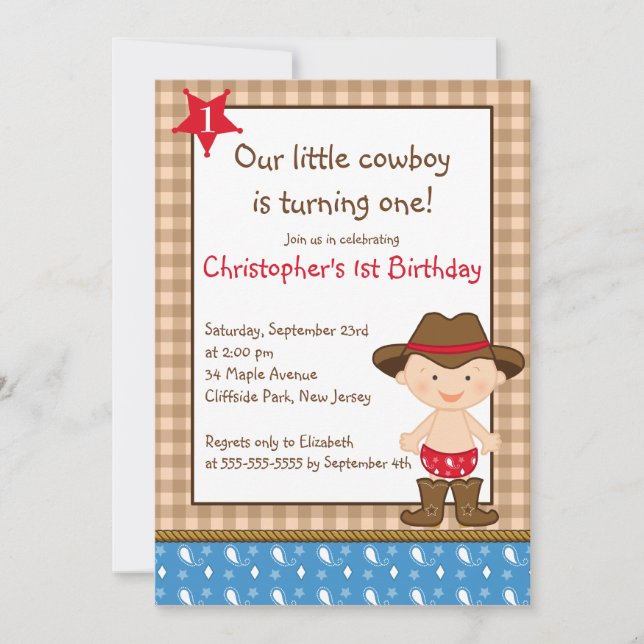 Petites invitations mignonnes de fête (Devant)