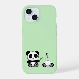 Petites pandas mignonnes sur vert