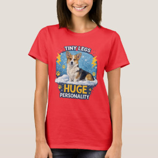 Petites Pattes, Grande Personnalité – T-Shirt Drôl