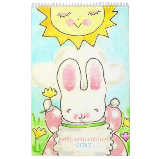 petitpaintpaintdraw 2027 calendar