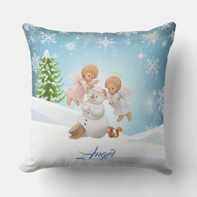 Petits Angels Et Oreiller De Neige (Recto)