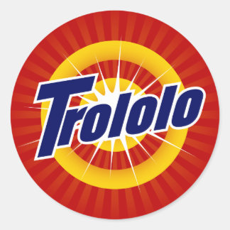 Petits autocollants de Trololo