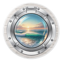 Petits boutons de tiroire en céramique nautique oc