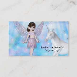 Petits cartes de visite d'imaginaire de la fée