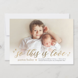 Petits Coeurs C'Est Faire-part de naissance D'Amou