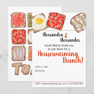 Petits déjeuners et brunch Invitations