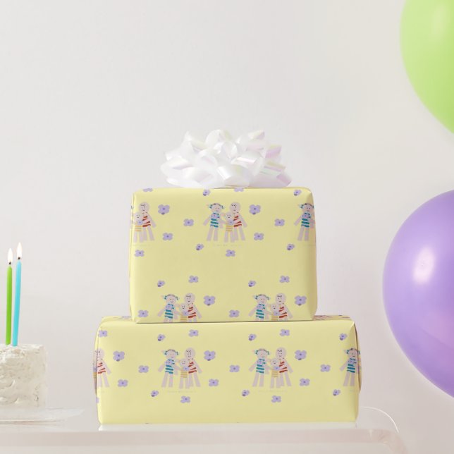 Petits Habitants - Canciones para Soñar Wrapping Paper (Party Gifts)