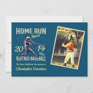 Petits Ligue de baseball Invitation d'anniversaire