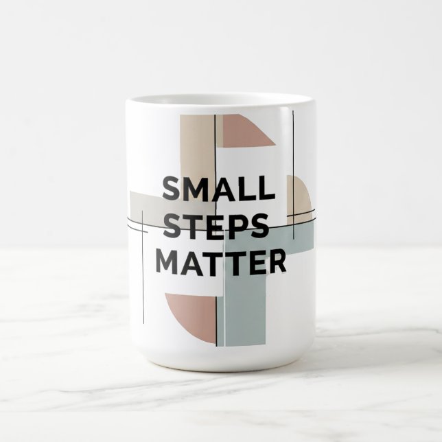 Petits Pas ça compte Mug Géométrique (Centre)