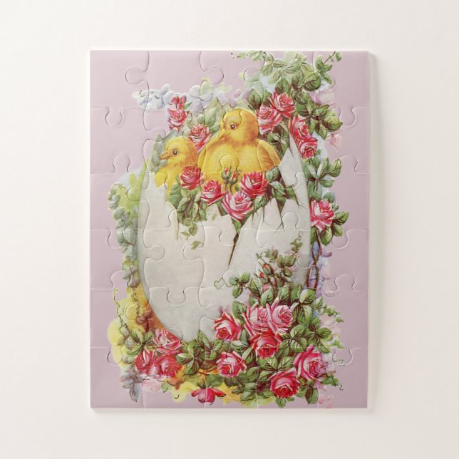 Petits poussins dans une coquille d'oeuf Puzzle po (Vertical)