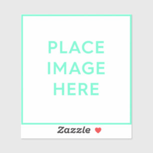 Petits Stickers Vinyle Coupé Sur Mesure De 4" x 4"