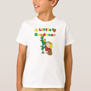 Petits T-shirts et cadeaux de jardinière de fille
