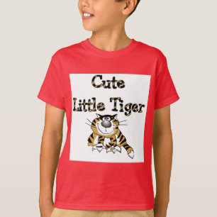 Petits T-shirts et cadeaux mignons de tigre