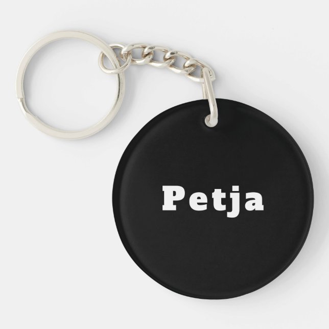 Petja Keychain (Front)