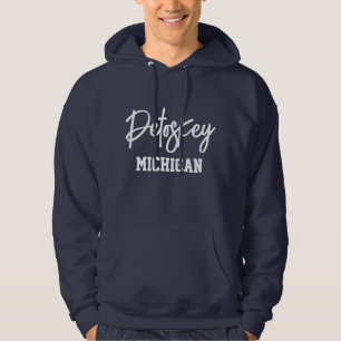 Petoskey Michigan Sweat - shirt à capuche imprimé