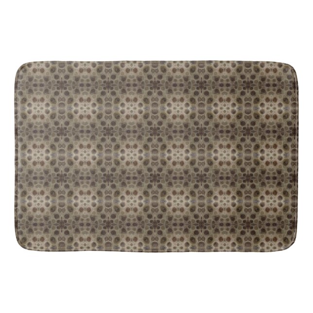 Petoskey Stone Bath Mat (Front)