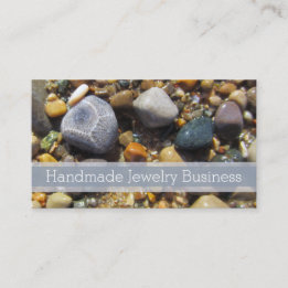 Petoskey Stone Beach Jewellery Business Card