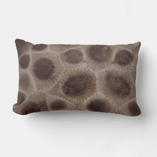 Petoskey Stone Lumbar Pillow
